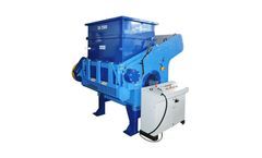 Tecnoecology - Model TG 1500 - Single-Shaft Shredder