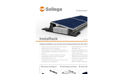 Sollega - Model FastRack 510-6 - Solar Racking System - Brochure