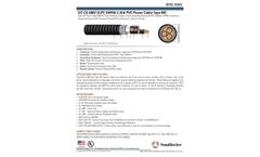 Southwire - Model 2/C 3/C or 4/C CU 600V XLPE XHHW-2 - Aluminum Interlocked Armor PVC Control Cable With Ground- Brochure