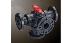 LD Valve - Model LD-867 - 4-Way Union Ball Valve – Socket / Threaded / Flanged End