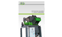 Model SE 30 - Two-Shaft Shredders Brochure