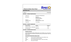 SpecChem Specstrip Plus- Brochure