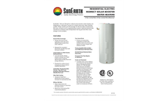SunEarth - Solar Tank  Brochure