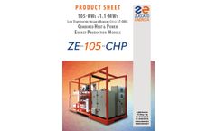  Model ZE 150 CHP - Energy Production Modules Brochure