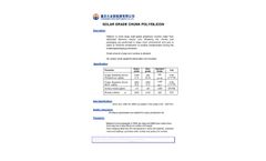 Solar Grade Chunk Polysilicon - Datasheet