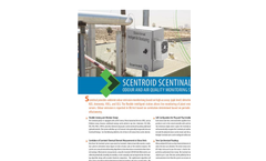 Scentinal - Model SL50 - Air Quality and Odour Monitoring Station - Brochure