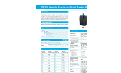 ETA - Model 18plus - DIN Rail Mount Power Distribution Systems - Brochure