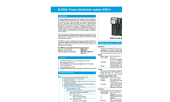 ETA - Model SVS14 - Rail Mount Power Distribution System - Brochure