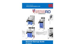 US Water - AR Series  - General Start-Up Guide