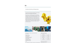 DESMI - SA - Horizontal Self-Priming Centrifugal Pump - Brochure