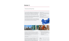 DESMI - Model Modular S Series - Self-Priming Centrifugal Pump Brochure