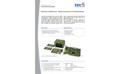 tec5USA - Photodiode Array (PDA) Detectors - Brochure