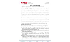 Matrix - Model AP - Passive Harmonic Filter - Brochure