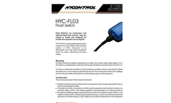 Model FA Series - Cable Float Switches Brochure