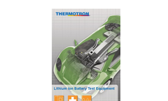 Lithium Ion Battery Brochure