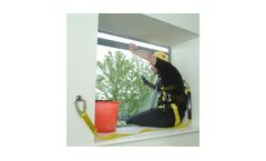Latchways SafeRing - Fall Protection for Window Maintenance