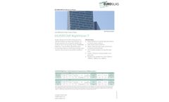 Euroglas - Model Silverstar Sunstop- T - Night Vision Solar Control Glass - Brochure
