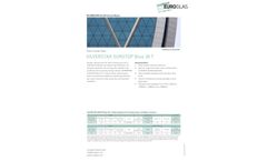 Euroglas - Model Silverstar Sunstop Blue - Solar Protection Coatings Glass - Brochure