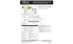 Solar Ware - Model 3200 - Central PV Inverter Brochure