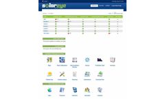 SolarEye - PV Solar Plant Monitoring Web Platform