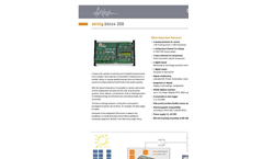 String Bloxx 208 - Brochure