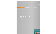 Model string.bloxx AIO 24/12 - String Monitoring System - Manual