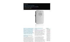 ABB - Model TRIO-5.8/7.5/8.5-TL-OUTD - Three-Phase Inverter Brochure