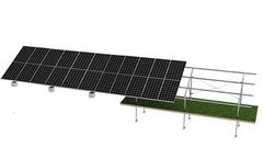 Versolsolar - Model VGPCF10-D/E - Ground Mount Fixed Tilt System