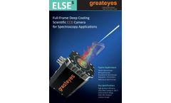 Greateyes ELSEs - Model 2048 512 - Highly Densitive Cooled Camera - Brochure