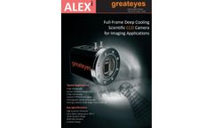 Greateyes ALEXi - Model 1024 1024 - Highly Sensitive Cooled Camera - Brochure