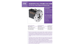 Greateyes ELSEs - Model 1024 128 - Highly Densitive Deep Cooled Camera  - Brochure