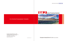 SAJ - Model PDS33 - Solar Pump Controller - Catalogue