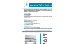 TopAir - Class II - Biological Safety Cabinets Datasheet