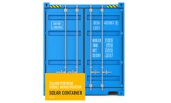 Hilber-Solar - Mobile Solar Container Systems