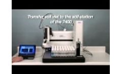 CDS Analytical 7400 Purge & Trap Autosampler Operation - Video