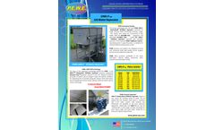 PEWE - Model OWS-P - Oil/Water Separator - Brochure