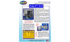 PEWE - Model Poly-E2 - Dissolved Air Flotation (DAF) System 25 to 150 GPM - Brochure