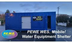 WES™ Mobile! Water Equipment Shelter by PEWE