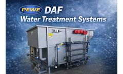 DAF Water Treatment Systems By PEWE