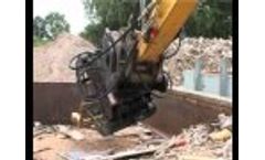 Rotar Demolition Sorting Grab RSG Video