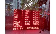 Instrumex - Model CAAQMS - Continuous Ambient Air Quality Monitoring Station