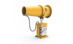 Hennlich - Model HE30 - Throw Range of up to 30 m - Industrial Dust Control Mist Cannon