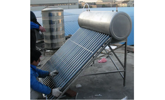 Sunpower - Copper Coil Stainless Steel Evacuated Tube Solar Water Heater