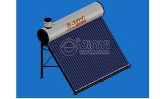 Jinyi - Model JNG - Galvanized Steel Solar Water Heater