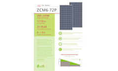 Model 280-320W (Mono) - Mono Solar Module - Datasheet