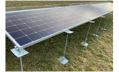 Jurchen PEG - Model SD - Fixed-Tilt Solar Power Plant Substructure