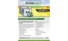 Clean-Energy - Model CE-140 - Waste Oil Furnace-  Brochure