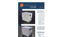 Corvus - Model BOB - Energy Storage Container - Brochure