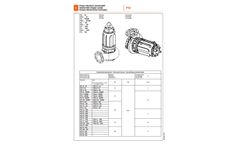 Cri-Man - Model PTS 100K Series - Submersible Chopper Pump - Brochure