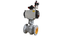 Yuanda - Model Q641F - Stainless Steel Pneumatic Ball Valve